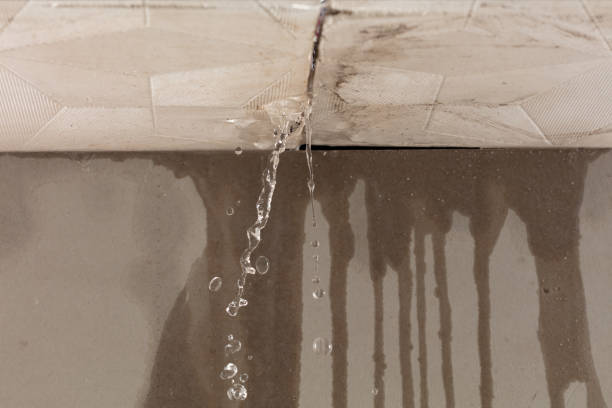Professional Flood Damage Cleanup technician working in Warrington, PA